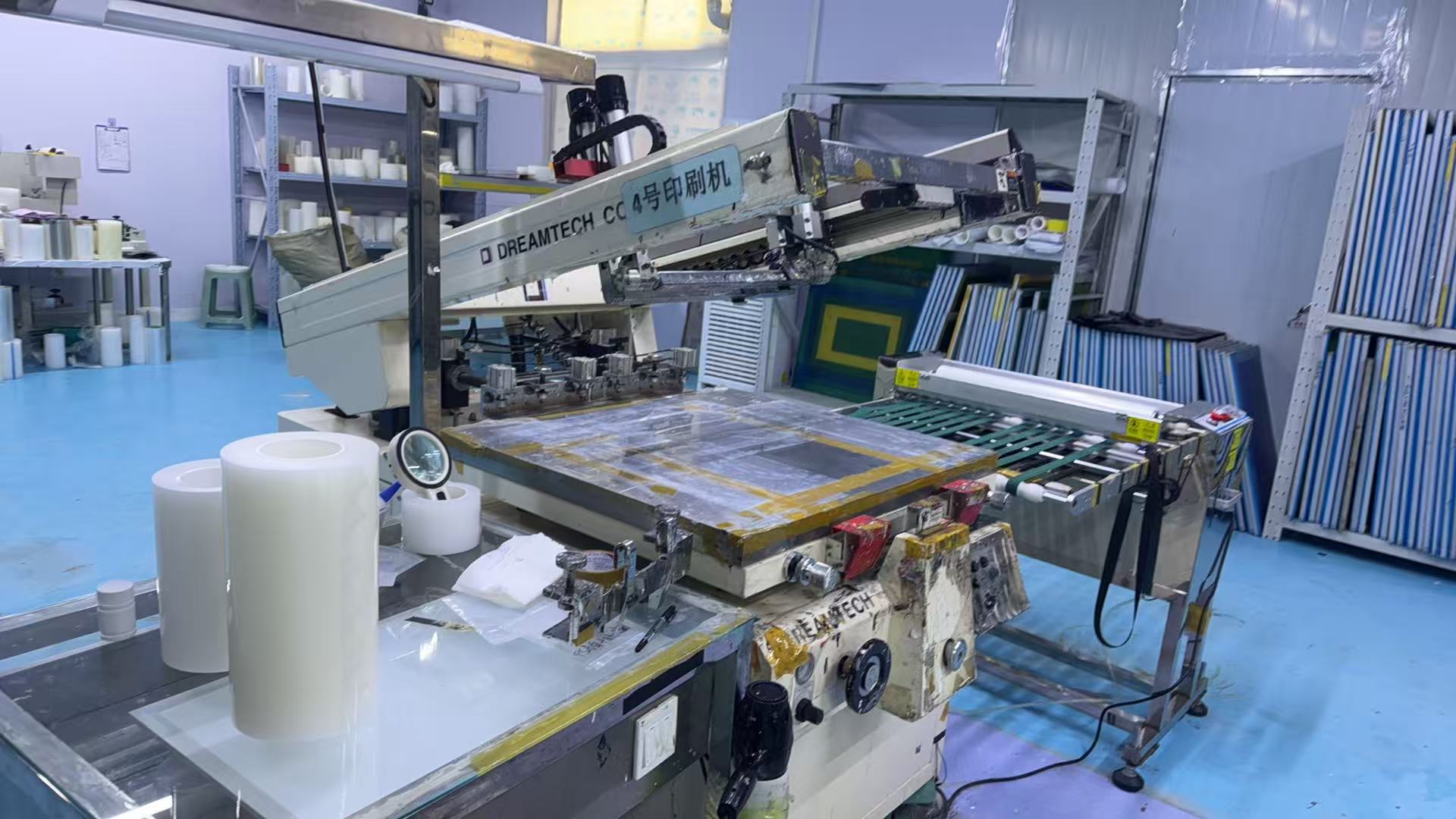 A production line built around precision